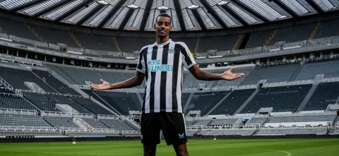 Alexander Isak. Foto: Twitter/@NUFC