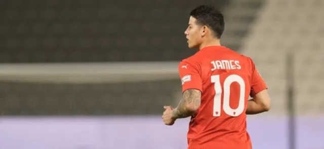 James Rodríguez: Foto AFP