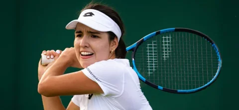 Camila Osorio dispuso de la estadounidense Sofia Kenin con dos sets / AFP