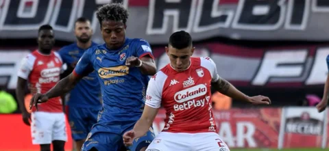 Medellín y Santa Fe cierran la jornada sabatina de la fecha 8 | Foto: VizzorImage / Luis Ramirez