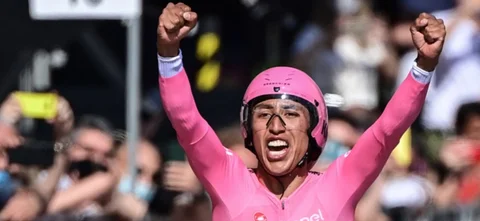 Egan Bernal regresa a competencia siete meses después de su accidente / AFP