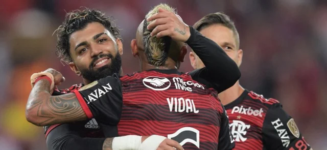 Flamengo clasificó a semifinales de la Copa Libertadores / AFP