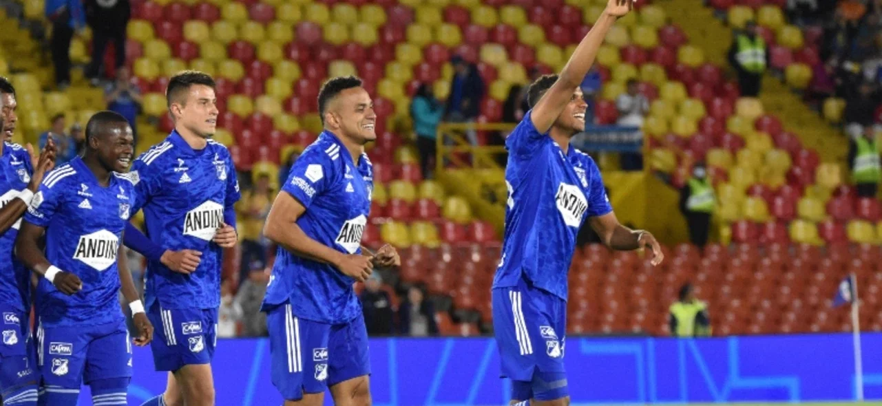 Triunfo para Millonarios 2-3 sobre Fortaleza - VizzorImage / Felipe Caicedo Triunfo para Millonarios 2-3 sobre Fortaleza - VizzorImage / Felipe Caicedo