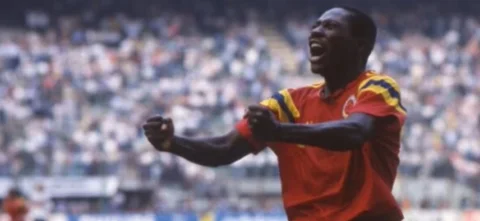 Freddy Rincón. Foto: AFP