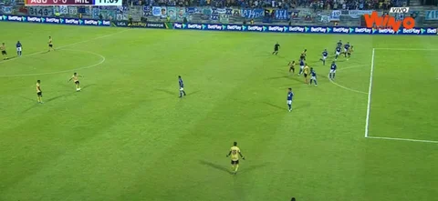 Este fue el gol anulado de Águilas Doradas ante Millonarios.