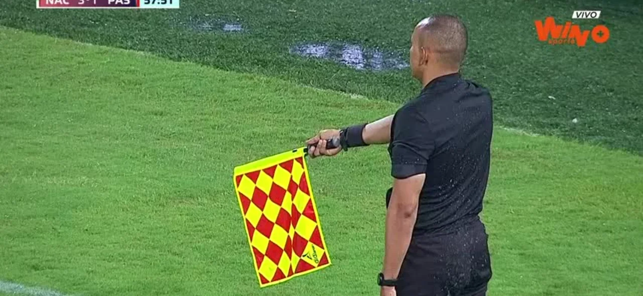 Así fue el fuera de lugar de pasto y autogol de Nacional.