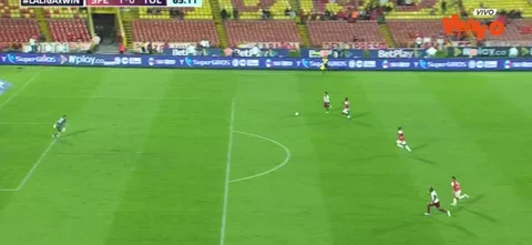 Esta fue la jugada de Miranda ante Santa Fe para empatar.