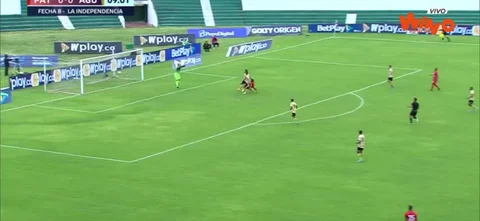 Esta fue la jugada que no terminó en gol para Patriotas