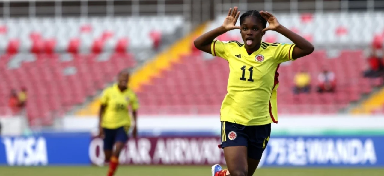Linda Caicedo. Foto: Twitter/ FIFAWWC