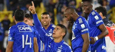 Millonarios es semifinalista de la Copa BetPlay. Foto: VizzorImage / Felipe Caicedo