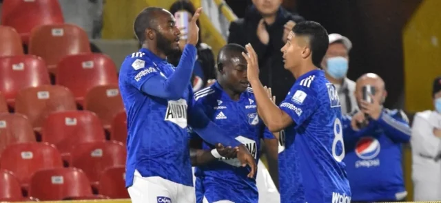 Millonarios tiene un buen balance frente a Cali | Foto: VizzorImage / Felipe Caicedo