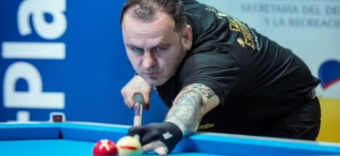 Robinson Morales, ganador Copa de Billar marzo 2022 - Foto: BetPlay