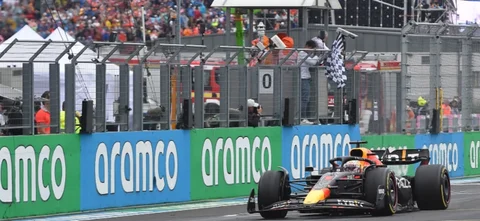 Monoplaza de Max Verstappen. Foto: AFP