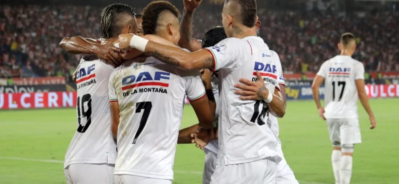 Once Caldas le ganó 1-2 a Junior en Barranquilla por la fecha 6. / Foto: VizzorImage - Jairo Cassiani