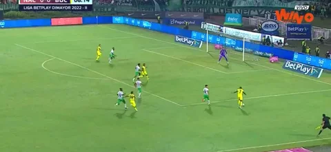 Esta fue la opción más clara de Bucaramanga para llegar al arco de Nacional