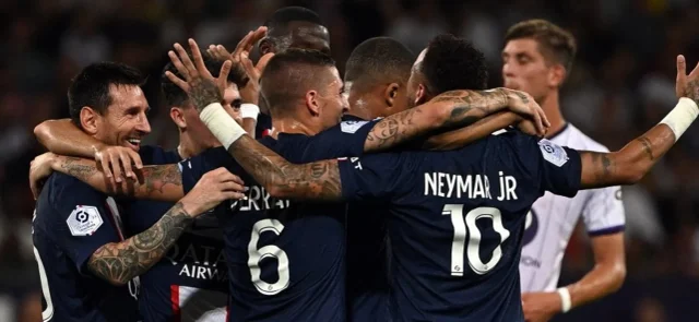 PSG celebró con goleada / AFP