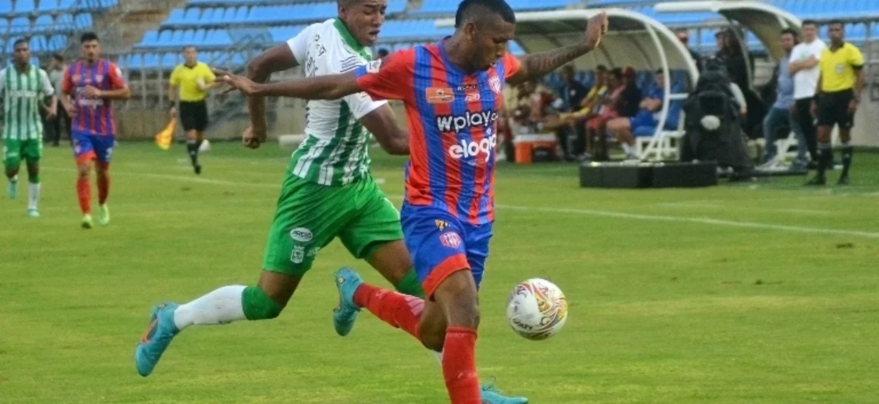 Unión Magdalena y Nacional, empataron 2-2 en Santa Marta