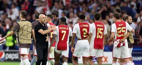 Ajax en la victoria frente a Rangers - Foto: AFP