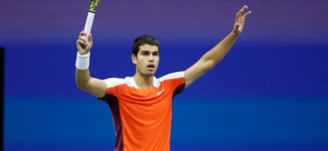 Carlos Alcaraz. Foto: AFP