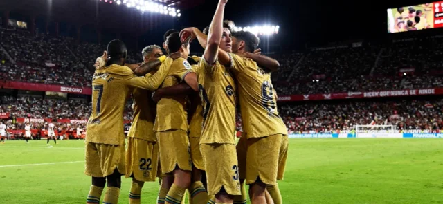 Barcelona venció 3-0 a Sevilla - Foto: AFP
