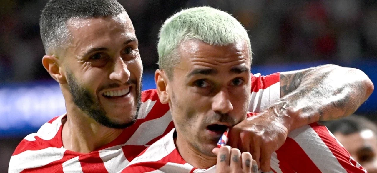 Griezmann le dio la victoria a Atlético - Foto: AFP