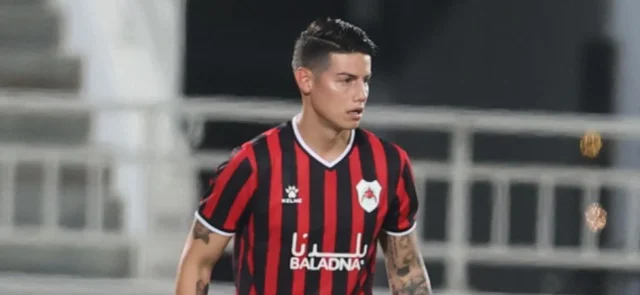 James Rodríguez. Foto: Twitter/@AlrayyanSC