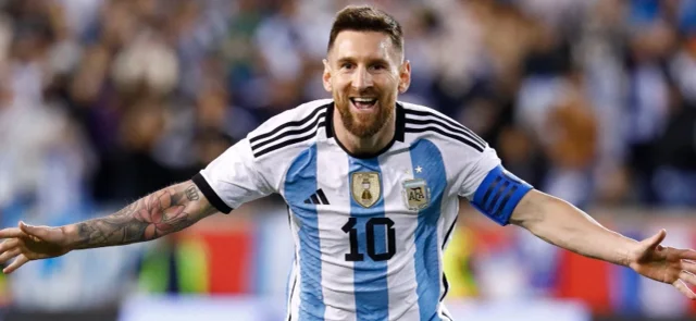 Messi anotó doblete ante Jamaica - Foto: AFP