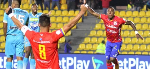 Deportivo Pasto venció 2-1 a Jaguares. Foto: VizzorImage / Leonardo Castro