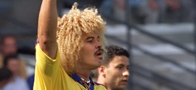 Carlos Valderrama. Foto: AFP