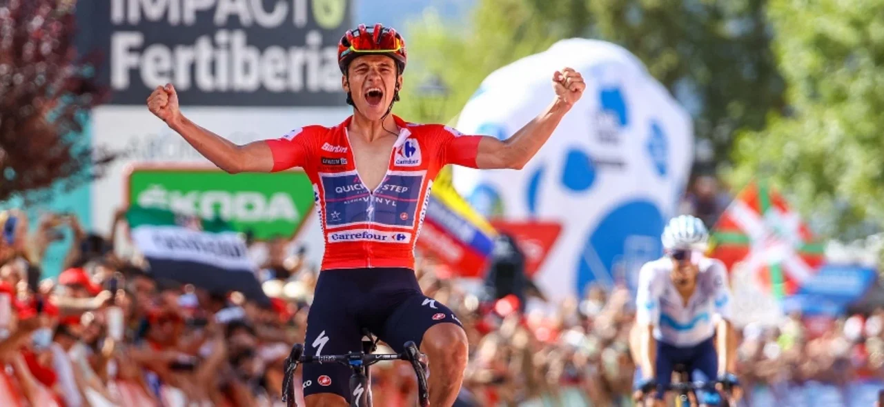 Remco Evenepoel. Foto: AFP