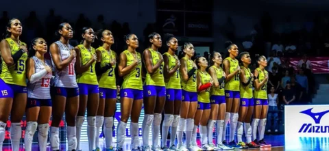 Selección Colombia de Voleibol - Foto: MinDeporte