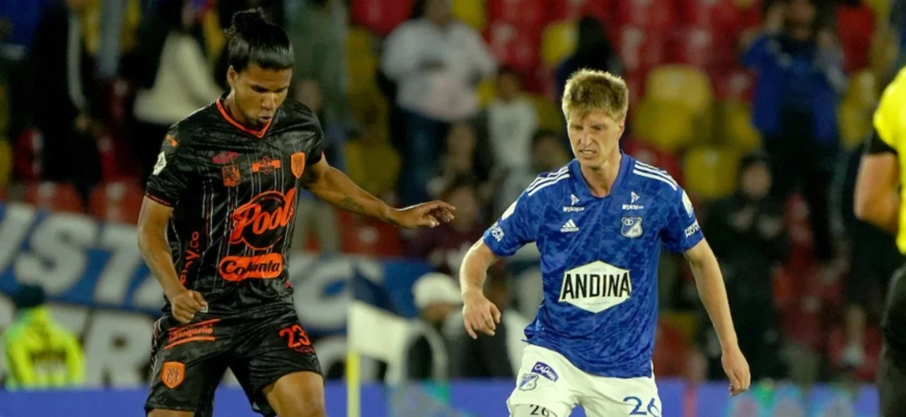 Andrés Llinás habló de su presente en Millonarios y su futuro. / Foto: Vizzorimage.