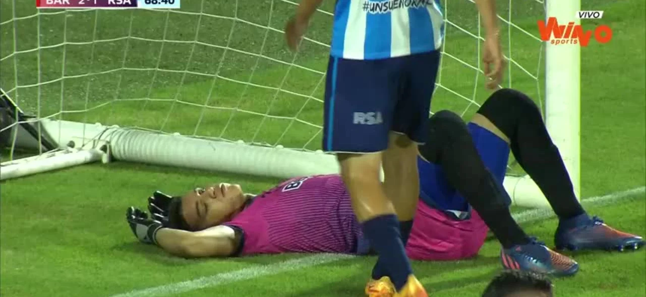 Barranquilla se salvó del segundo gol de Santander