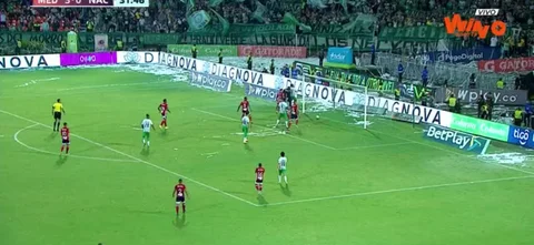 Esta fue la jugada con la que Nacional buscó descontar ante Medellín