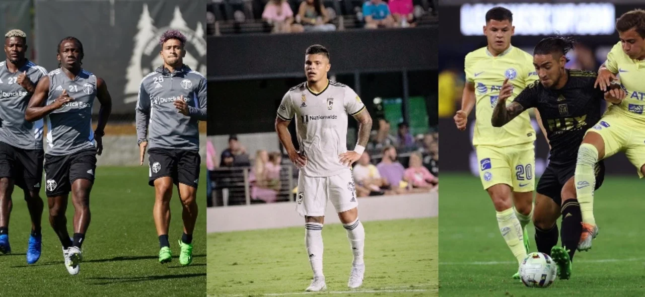 Lista de futbolistas colombianos en la MLS. / Foto: Equipos MLS y AFP.