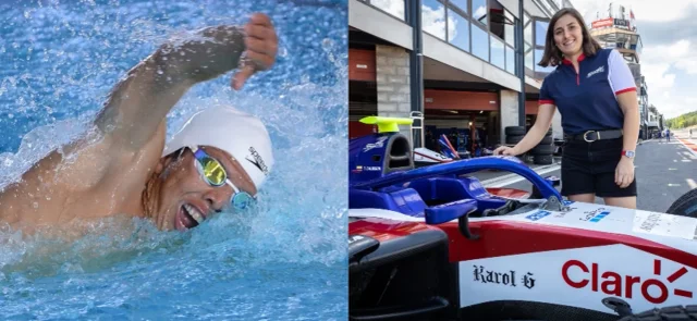 Así es como 6 jóvenes pueden ganar una beca deportiva con Oster. / Foto: AFP y Tatiana Calderón.