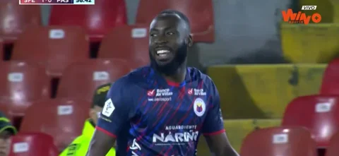 Así fue el gol anulado de Pasto ante Santa Fe