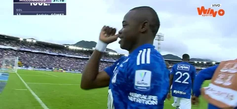 Así fue el gol de Andrés Gómez ante América de Cali