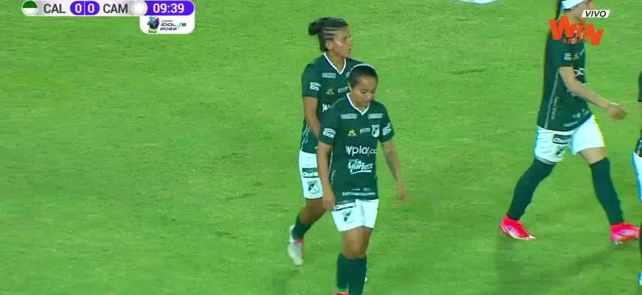 Mira aquí los goles de Deportivo Cali Femenino y Mineiro en la Copa Ídolas