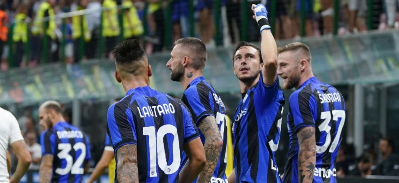 Marcelo Brozovic marcó el gol del triunfo / AFP