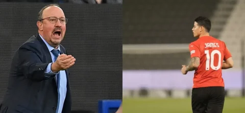 Esto es lo que dice la prensa griega sobre Benítez en Olympiacos de James. / Foto: AFP.