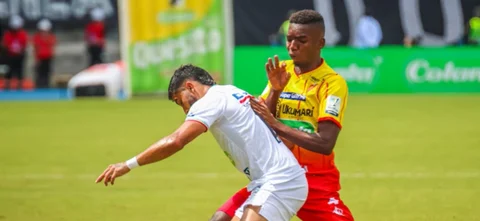 Así fueron los goles del empate entre Pereira y Once Caldas. / Foto: Vizzorimage.