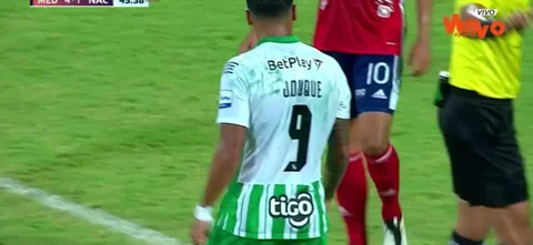 Esta fue la jugada que tuvo Duque para busca otro con gol con Nacional