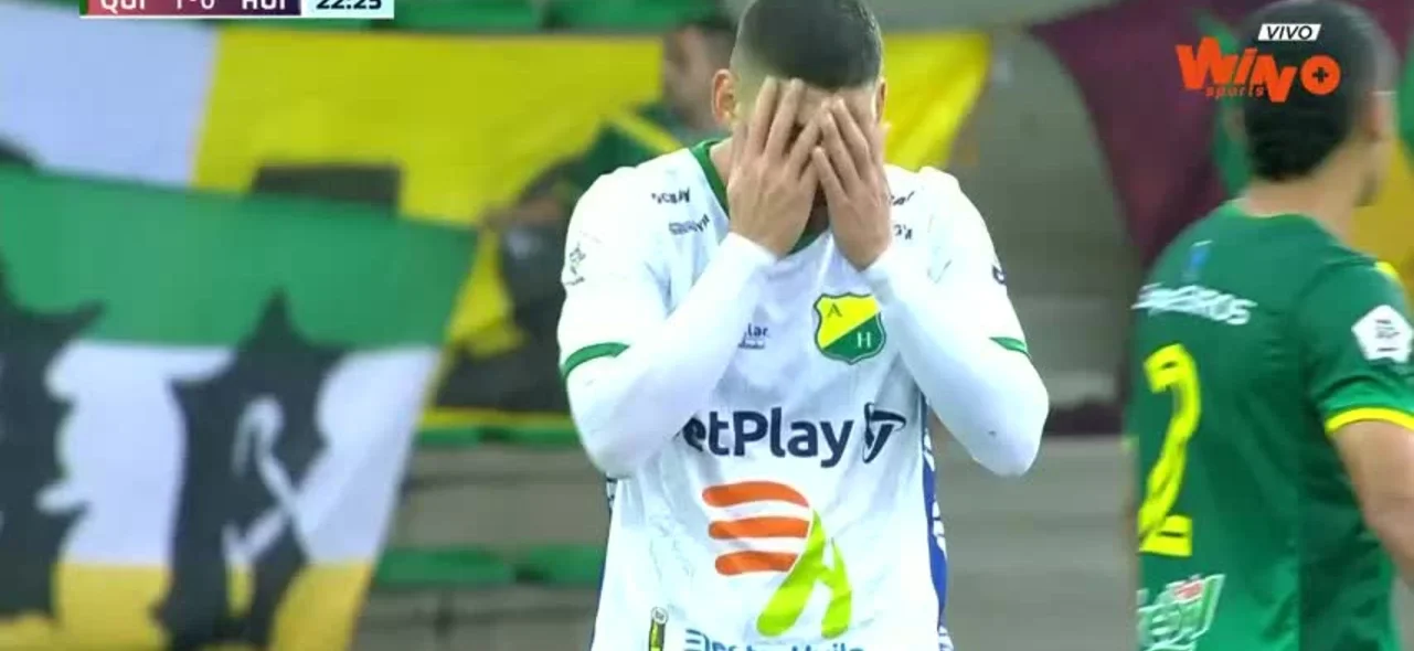 Britos desperdició otro gol ante Deportes Quindío