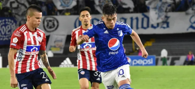 Junior recibe a Millonarios en la fecha 13 de la Liga BetPlay | Foto: VizzorImage / Felipe Caicedo