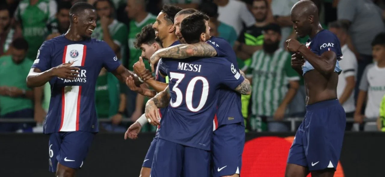PSG logró una trabajada victoria en su visita a Maccabi Haifa / AFP
