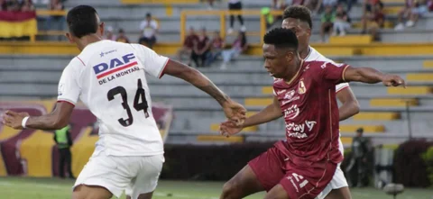 Tolima logró su segundo triunfo en la Liga BetPlay | Foto: VizzorImage / Juan Torres