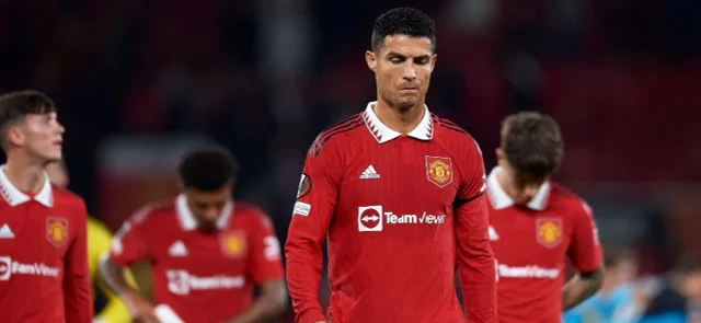 United, con Cristiano de titular, cayó ante Real Sociedad / AFP