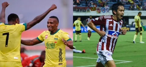 Junior y Bucaramanga se disputan los 3 puntos de la fecha. / Foto: Vizzorimage.