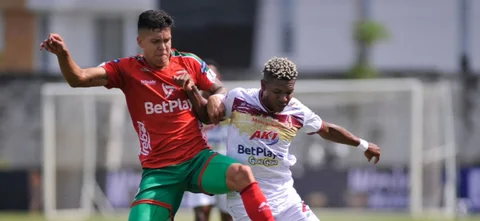 Tolima le ganó a Cortuluá. Foto: VizzorImage / Ricardo Vejarano